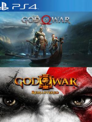 2 JUEGOS EN 1 GOD OF WAR MAS God of War III Remastered PS4